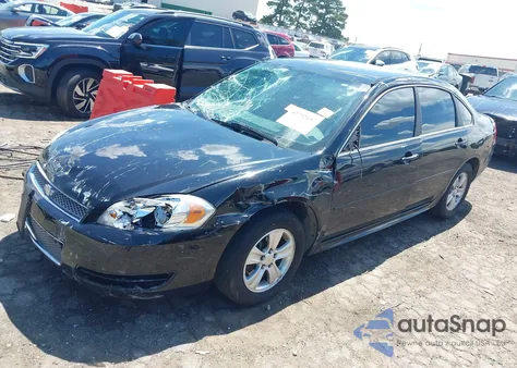 2012 Chevrolet Impala Ls from USA, damaged, VIN 2G1WF5E33C1328782